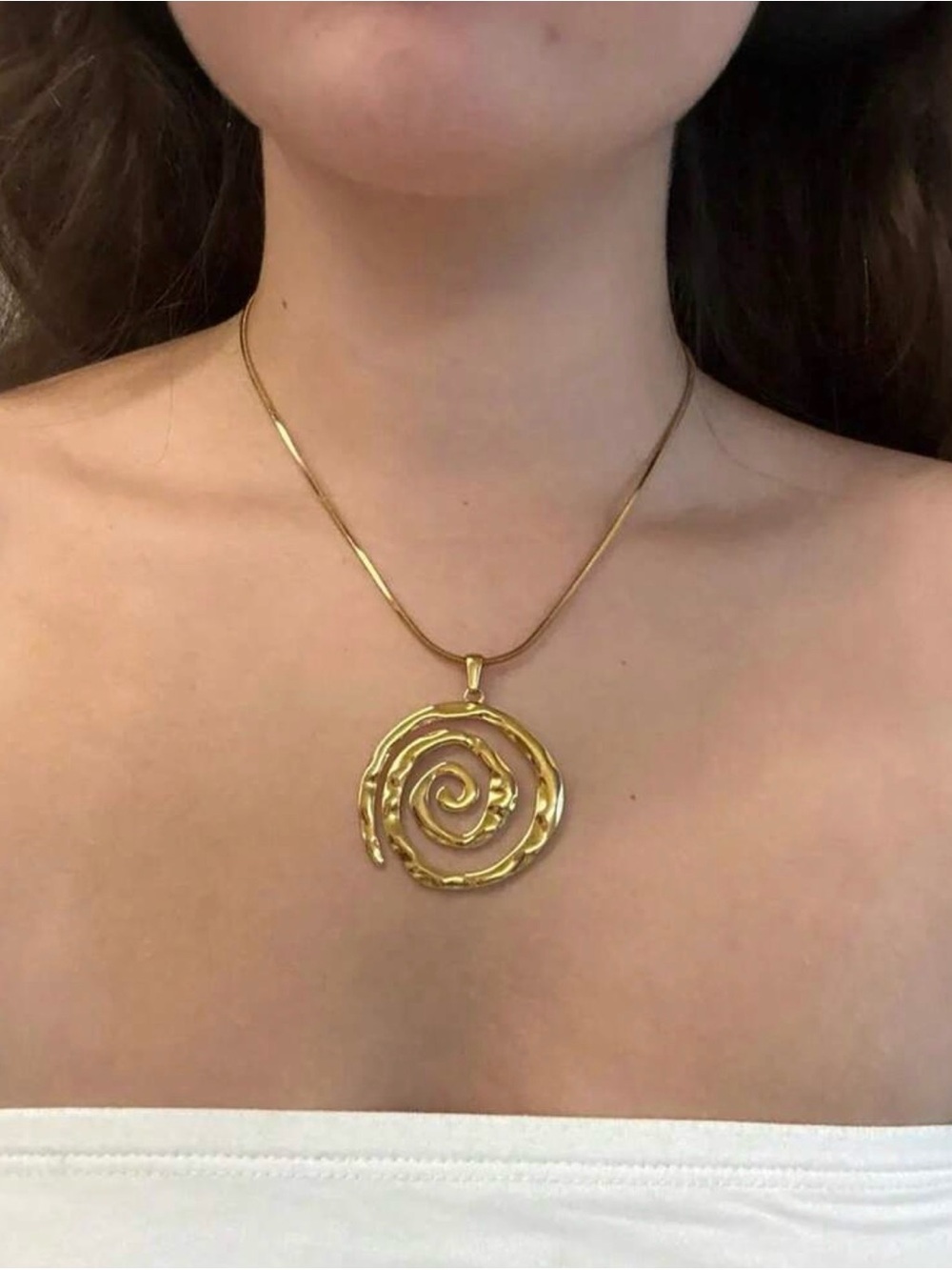 Golden Moana Pendant Necklace - Women Jewelry